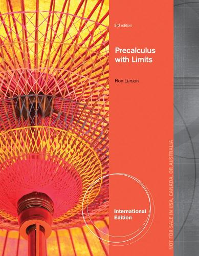 [object Object] «Precalculus with Limits, International Edition», автор Рон Ларсон - фото №1