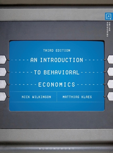 Паперова книга «An Introduction to Behavioral Economics», авторів Матіас Клаес, Нік Вілкінсон - фото №1