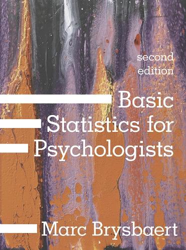 Паперова книга «Basic Statistics for Psychologists», автор Марк Брисбаерт - фото №1