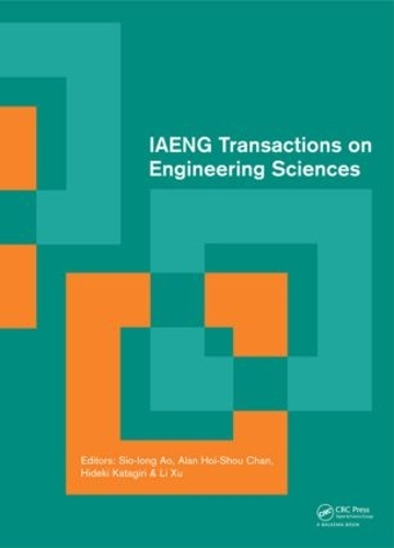 Бумажная книга «IAENG Transactions on Engineering Sciences: Special Issue of the International MultiConference of Engineers and Computer Scientists 2013 and World Congress on Engineering 2013» - фото №1