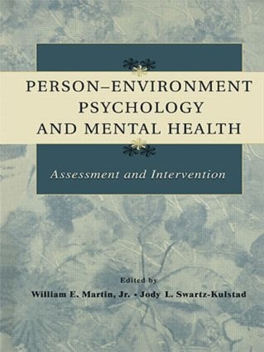 Бумажная книга «Person-Environment Psychology and Mental Health: Assessment and Intervention» - фото №1