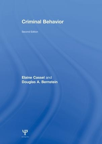 Паперова книга «Criminal Behavior», авторів Дуглас А. Бернштейн, Елейн Кассель - фото №1