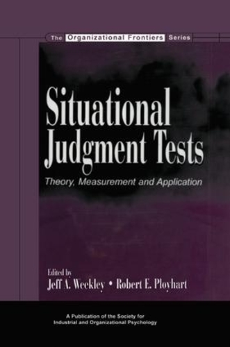 [object Object] «Situational Judgment Tests: Theory, Measurement, and Application» - фото №1