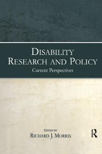 Бумажная книга «Disability Research and Policy: Current Perspectives» - фото №1
