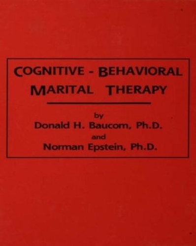 Паперова книга «Cognitive-Behavioral Marital Therapy», авторів Дональд Х. Бауком, Норман Епштейн - фото №1