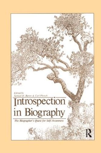 Бумажная книга «Introspection in Biography: The Biographer's Quest for Self-awareness» - фото №1
