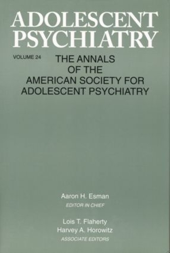 Бумажная книга «Adolescent Psychiatry, V. 24: Annals of the American Society for Adolescent Psychiatry» - фото №1