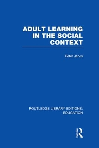 Бумажная книга «Adult Learning in the Social Context», автор Питер Джарвис - фото №1