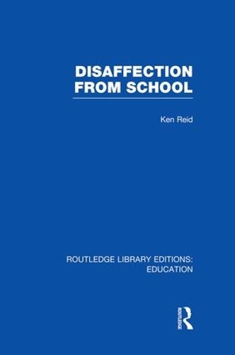 Бумажная книга «Disaffection From School (RLE Edu M)», авторов Дэвид Харгривз, Фрэнк Меллор, Стивен Хестер - фото №1