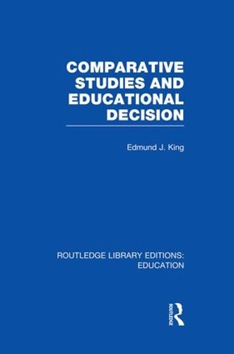 Паперова книга «Comparative Studies and Educational Decision» - фото №1