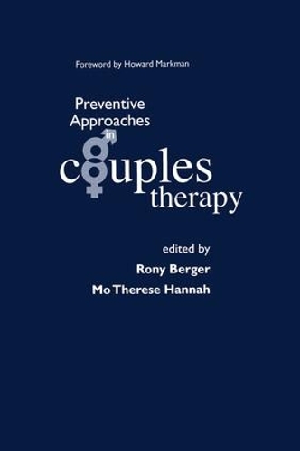 Паперова книга «Preventive Approaches in Couples Therapy», авторів Мо Тереза Ханна, Роні Бергер - фото №1