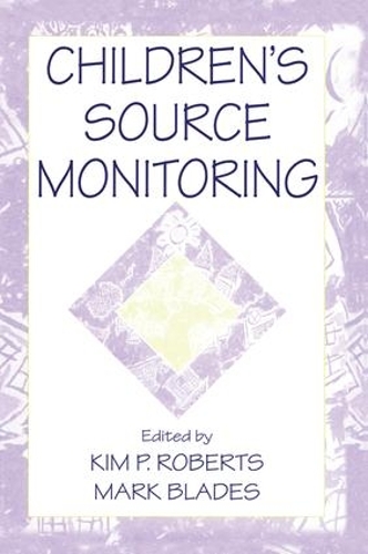 Бумажная книга «Children's Source Monitoring» - фото №1
