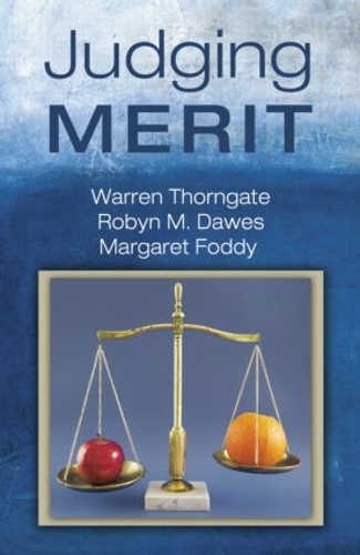 Бумажная книга «Judging Merit», авторов Маргарет Фодди, Робин М. Доус, Уоррен Торнгейт - фото №1
