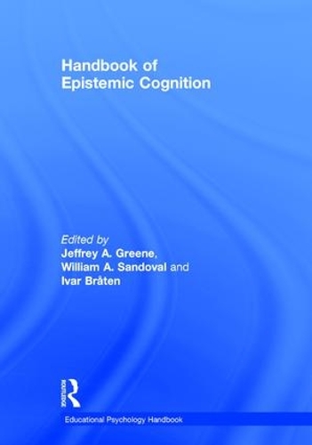 Паперова книга «Handbook of Epistemic Cognition» - фото №1