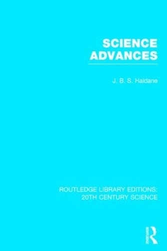 Паперова книга «Science Advances», автор Дж. Б. С. Холдейн - фото №1