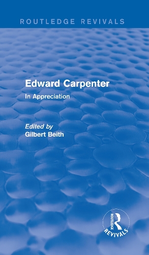 Бумажная книга «Edward Carpenter (Routledge Revivals): In Appreciation» - фото №1