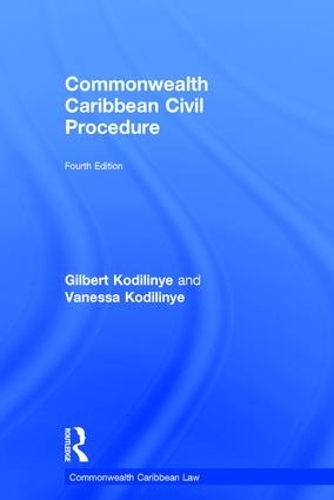 Паперова книга «Commonwealth Caribbean Civil Procedure», авторів Жильбер Коділіньє, Ванесса Коділіньє - фото №1