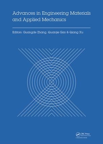 Бумажная книга «Advances in Engineering Materials and Applied Mechanics: Proceedings of the International Conference on Machinery, Materials Science and Engineering Application, (MMSE 2015), Wuhan, China, June 27-28 2015» - фото №1
