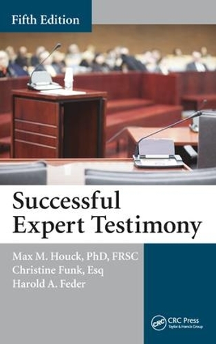 Бумажная книга «Successful Expert Testimony», авторов Кристин Функ, Гарольд Федер, Макс М. Хоук - фото №1