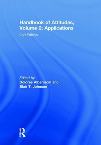 Бумажная книга «Handbook of Attitudes, Volume 2: Applications: 2nd Edition» - фото №1