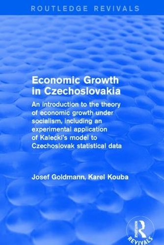 Бумажная книга «Economic Growth in Czechoslovakia», авторов Йозеф Гольдманн, Карел Куба - фото №1