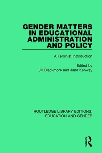 Паперова книга «Gender Matters in Educational Administration and Policy: A Feminist Introduction» - фото №1