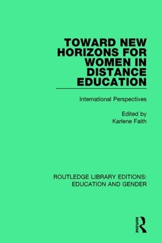 Бумажная книга «Toward New Horizons for Women in Distance Education: International Perspectives» - фото №1