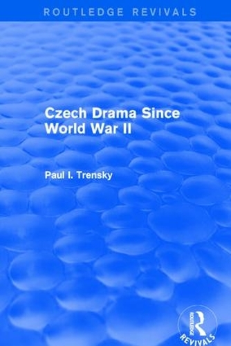 Паперова книга «Czech Drama Since World War II» - фото №1