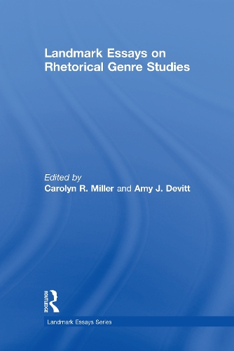 Бумажная книга «Landmark Essays on Rhetorical Genre Studies» - фото №1
