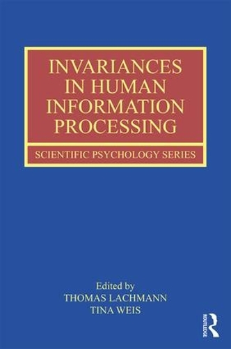 Бумажная книга «Invariances in Human Information Processing» - фото №1