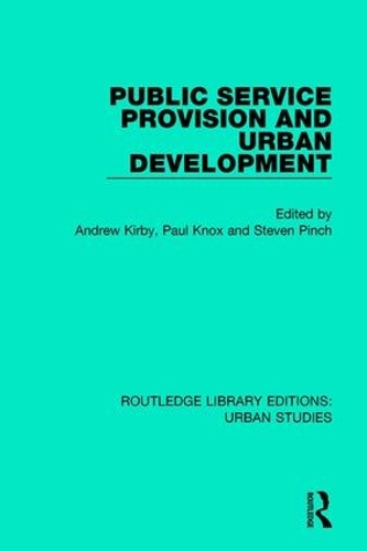 Бумажная книга «Public Service Provision and Urban Development» - фото №1