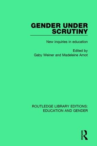 Паперова книга «Gender Under Scrutiny: New Inquiries in Education» - фото №1