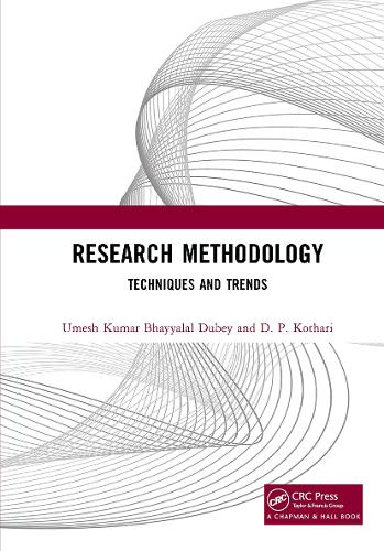 Паперова книга «Research Methodology: Techniques and Trends», авторів Д П. Котарі, Умеш Кумар Бгаялал Дубей - фото №1