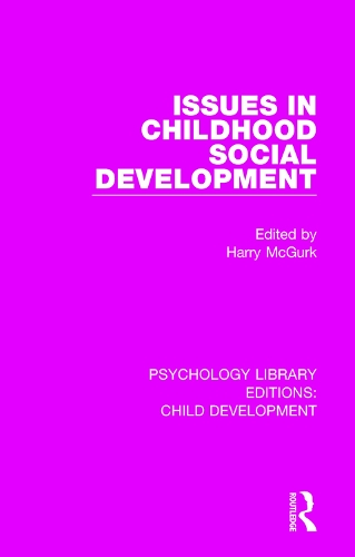 Бумажная книга «Issues in Childhood Social Development» - фото №1