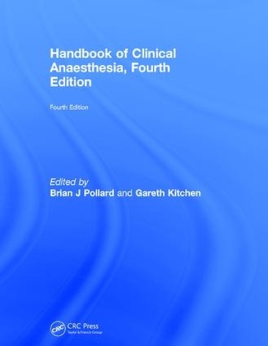 Бумажная книга «Handbook of Clinical Anaesthesia, Fourth edition» - фото №1