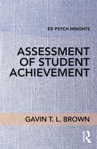Бумажная книга «Assessment of Student Achievement», автор Гэвин Т. Л. Браун - фото №1