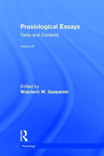 Бумажная книга «Praxiological Essays: Texts and Contexts» - фото №1