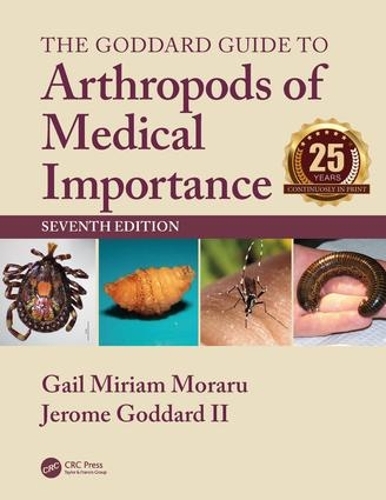 Паперова книга «The Goddard Guide to Arthropods of Medical Importance», авторів Гейл Міріам Морару, Джером Годдард II - фото №1