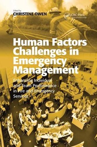 Паперова книга «Human Factors Challenges in Emergency Management: Enhancing Individual and Team Performance in Fire and Emergency Services» - фото №1