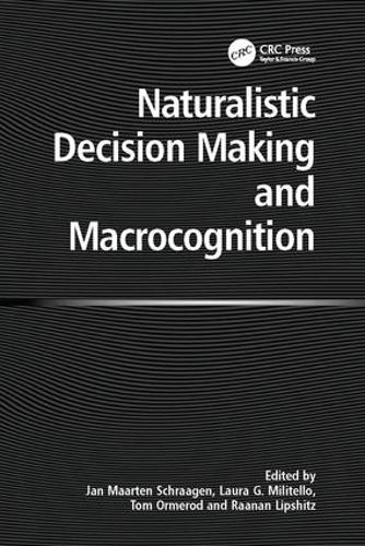 Паперова книга «Naturalistic Decision Making and Macrocognition» - фото №1