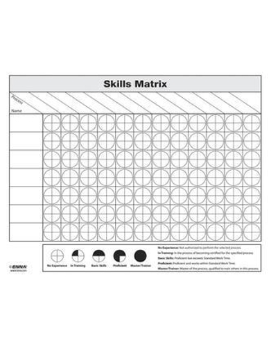 Паперова книга «Skills Matrix» - фото №1