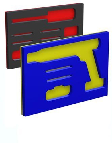 Бумажная книга «Tool Kit Foam: Yellow/Blue» - фото №1