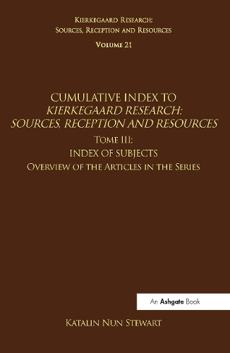 Бумажная книга «Volume 21, Tome III: Cumulative Index: Index of Subjects, Overview of the Articles in the Series», автор Каталин Нун Стюарт - фото №1