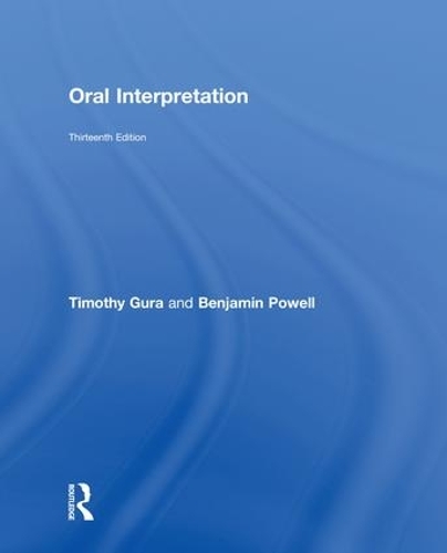Паперова книга «Oral Interpretation», авторів Бенджамін Пауелл, Тімоті Гура - фото №1