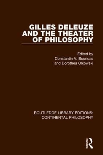 Бумажная книга «Gilles Deleuze and the Theater of Philosophy» - фото №1