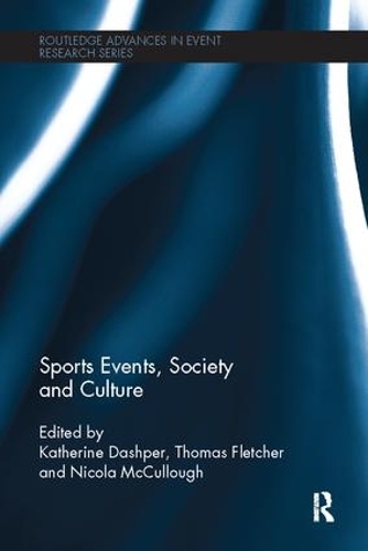 Бумажная книга «Sports Events, Society and Culture» - фото №1