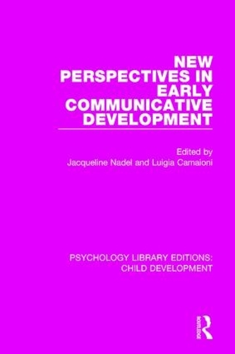 Бумажная книга «New Perspectives in Early Communicative Development» - фото №1
