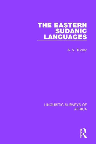 Паперова книга «The Eastern Sudanic Languages», автор А. Н. Такер - фото №1