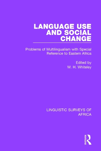 Паперова книга «Language Use and Social Change: Problems of Multilingualism with Special Reference to Eastern Africa» - фото №1