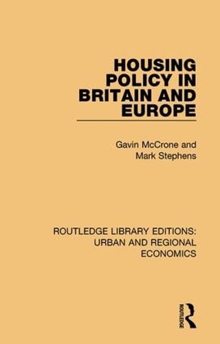 Бумажная книга «Housing Policy in Britain and Europe», автор Гэвин МакКрон - фото №1